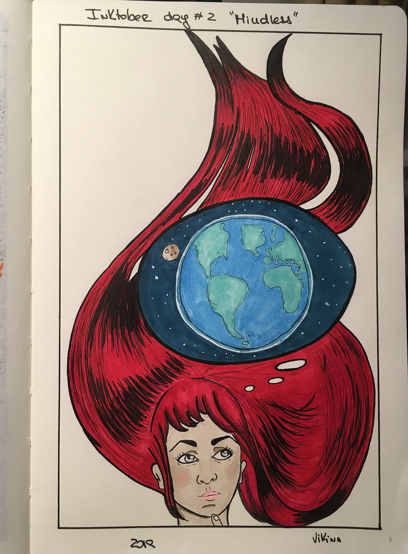 Inktober: dibuja, comparte y gana 1