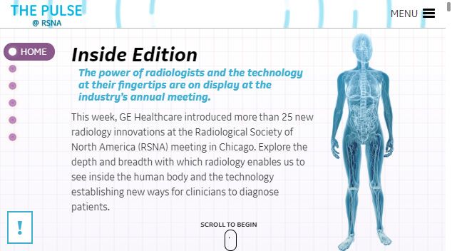 The Pulse RSNA :: Diseño Web 2