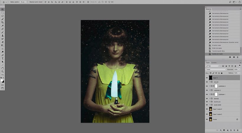 Mi Proyecto del curso: Creación de personajes con Photoshop 10