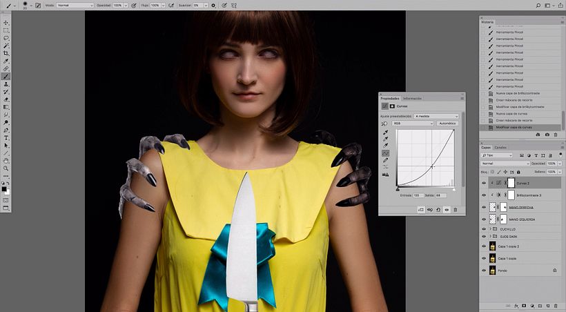 Mi Proyecto del curso: Creación de personajes con Photoshop 7