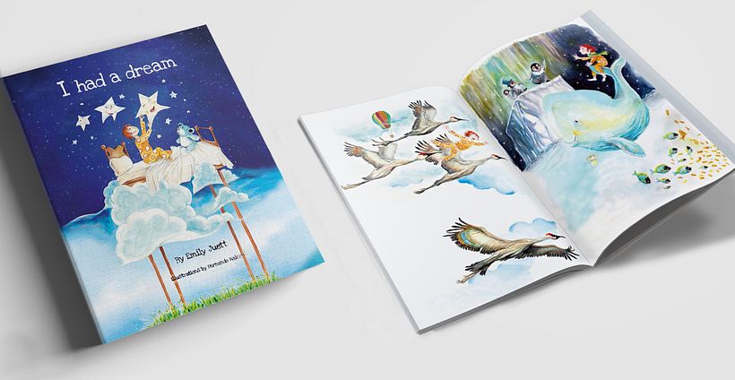 Cuento ilustrado de la escritora Emily Juett para el aprendizaje de inglés para niños, publicado en 2019