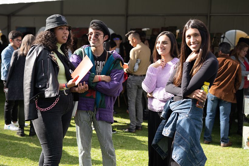 Asistente durante un break