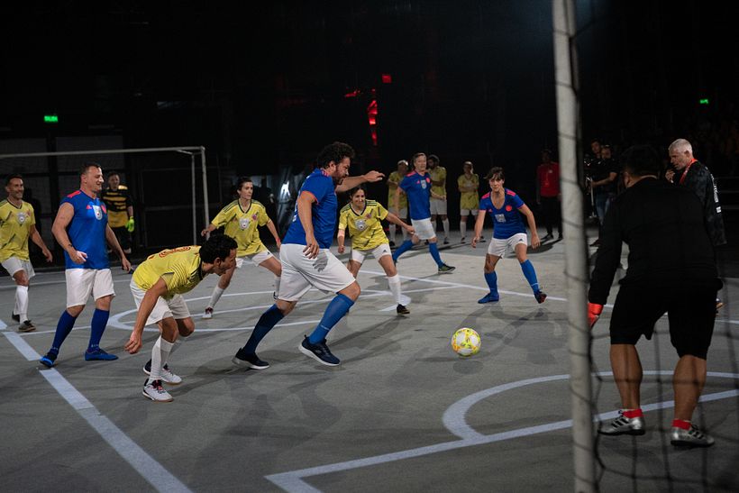 Momento previo a un gol de Europa