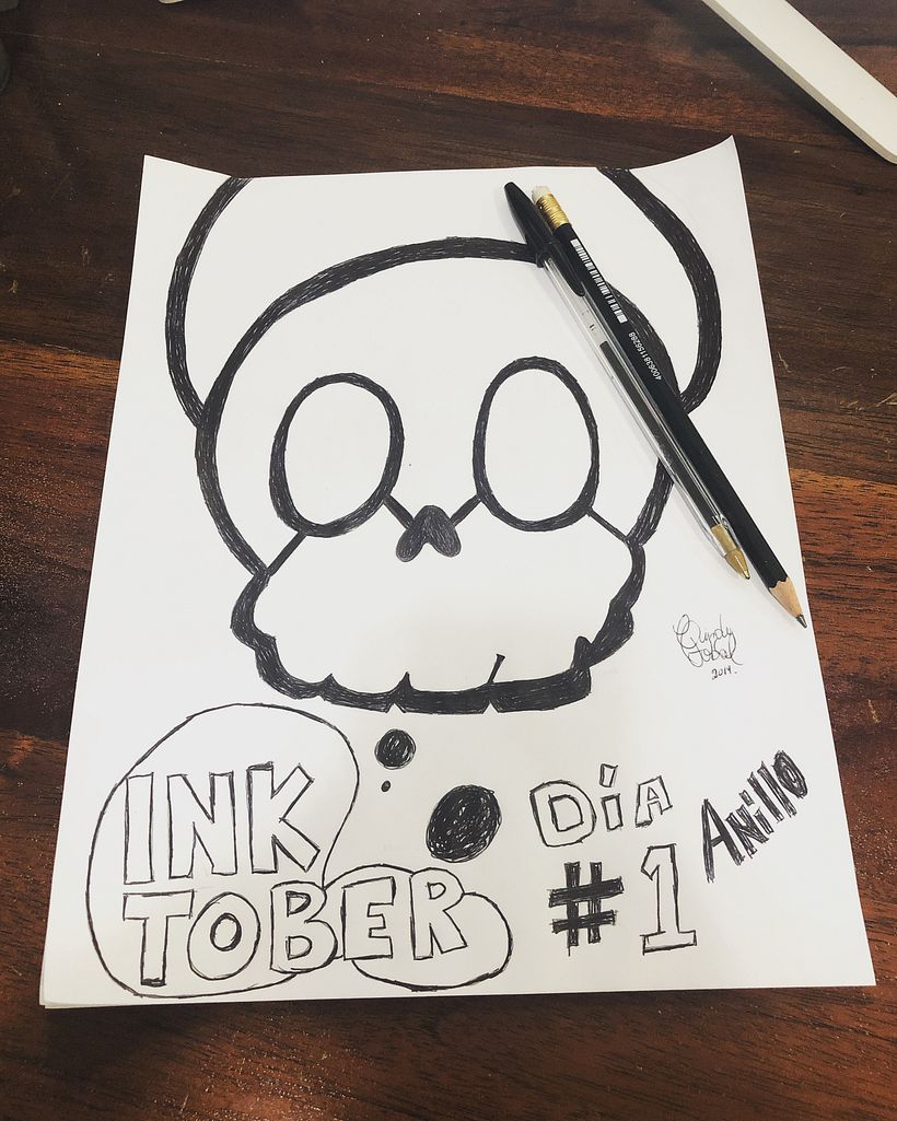 Inktober: dibuja, comparte y gana 1