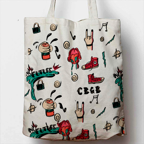 Tote Bags con el Pattern