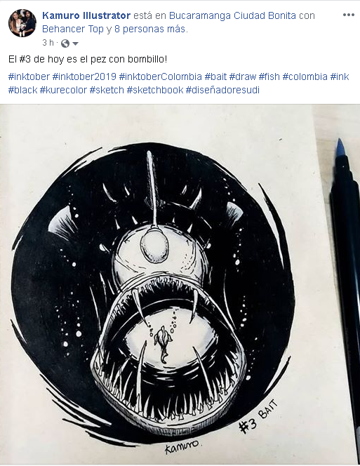 Inktober: dibuja, comparte y gana 1