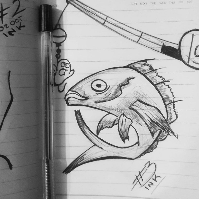 Inktober: dibuja, comparte y gana 1