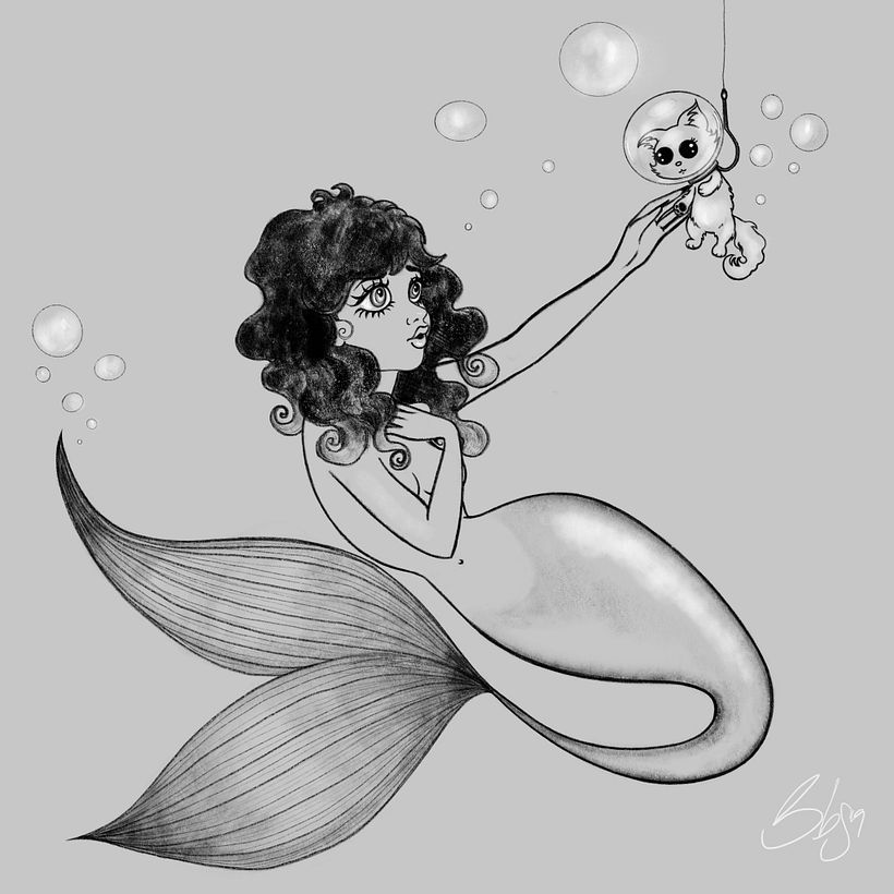 Día 3. Cebo #inktober2019 #inktoberdomestika #inktoderday3 #inktoberbait