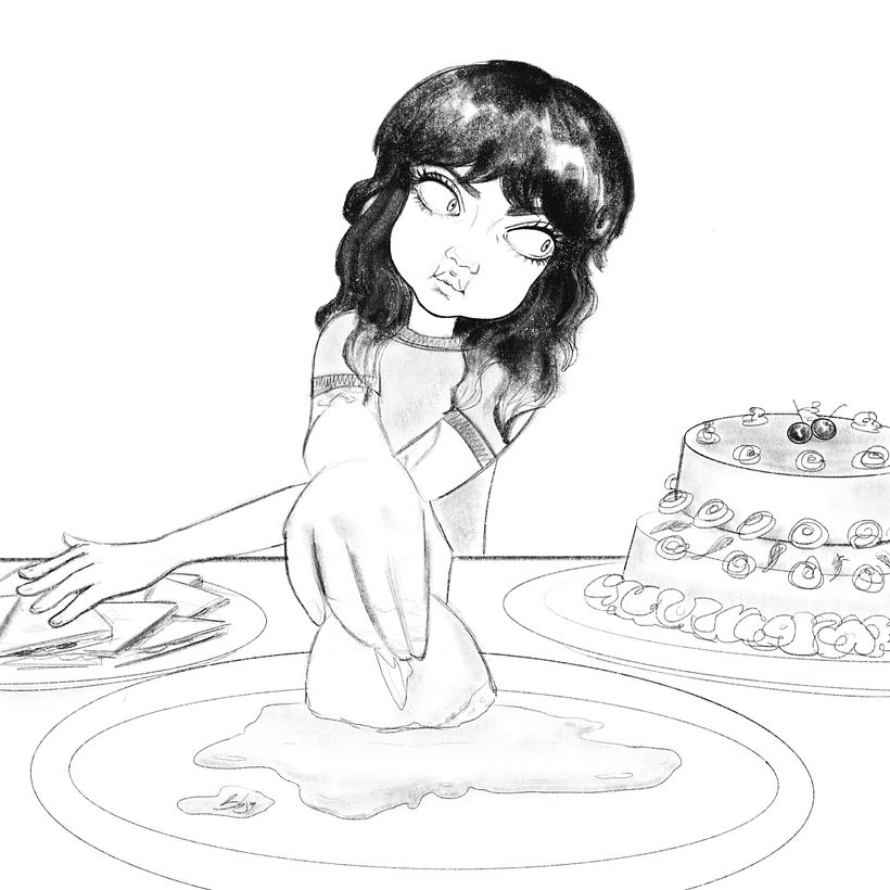 Día 2. Sin cabeza #inktober2019 #inktoberdomestika #inktoberday2 #inktobermindless