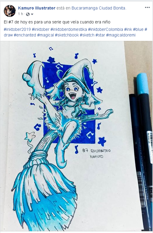 Inktober: dibuja, comparte y gana 1
