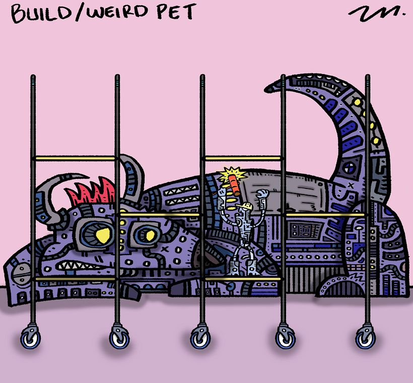 Inktober Dia 05   BUILD