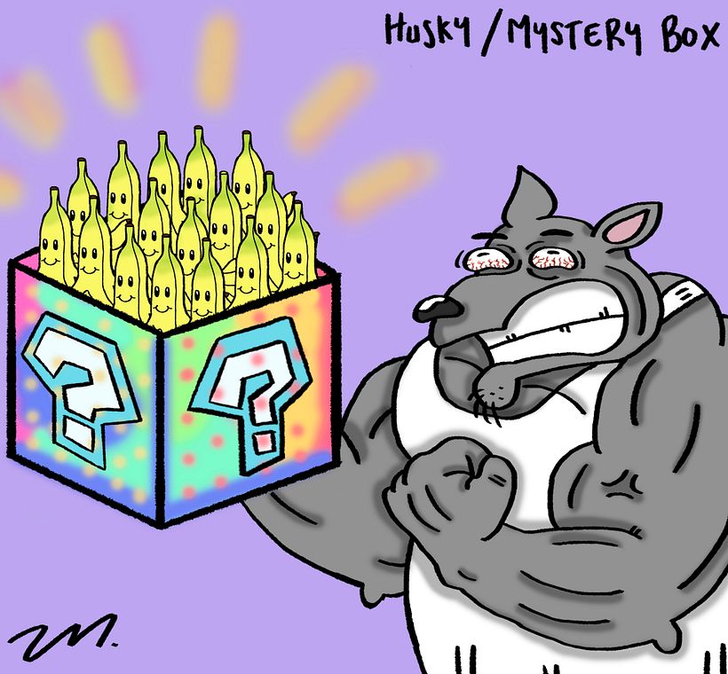 Inktober día 06 -  HUSKY