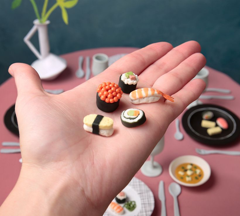 Vajillas en miniatura para AD 3