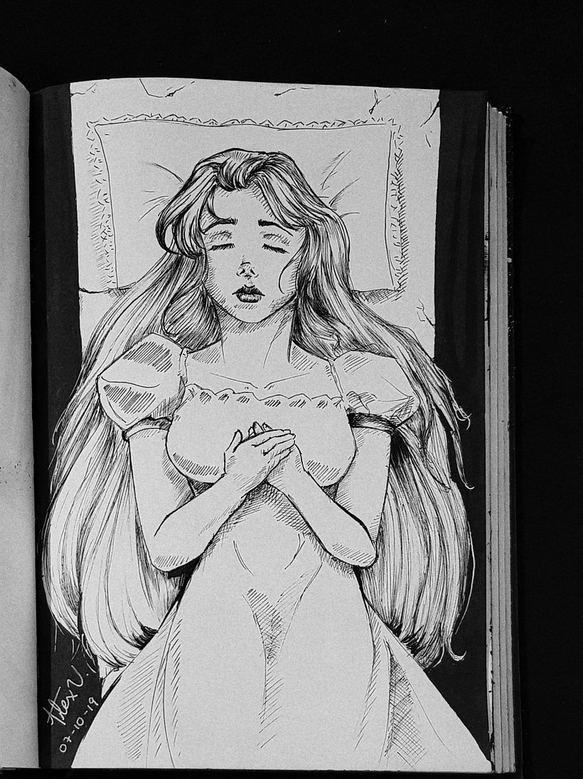 INKTOBER D7 - ENCHANTED