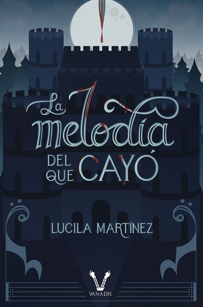 Ilustración de portada y lettering para publicación editorial 1
