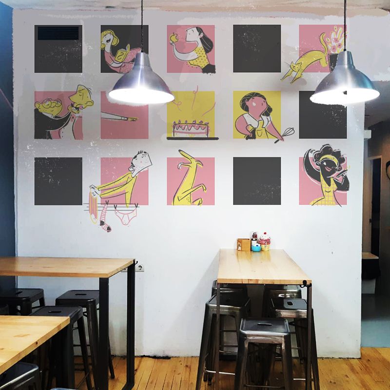 MockUp with the final proposal for the client. // MockUp con la propuesta final para el cliente.