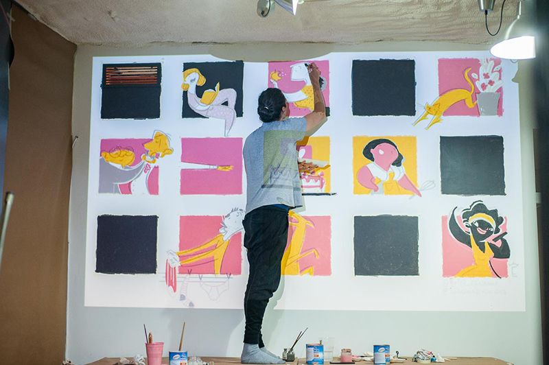 MURAL |  La Cocina de mi Vecina – Madrid 10