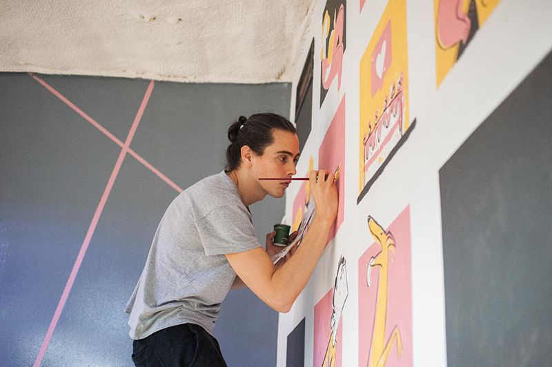 MURAL |  La Cocina de mi Vecina – Madrid 14