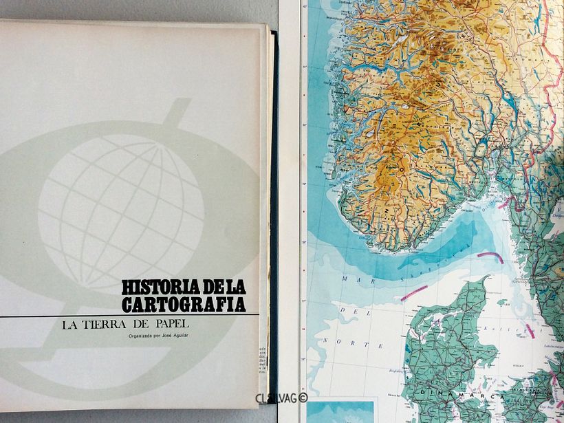 Libro: Historia de la Cartografía en conjunto con GeoAtlas: Catálogo de Mapas, año 1967