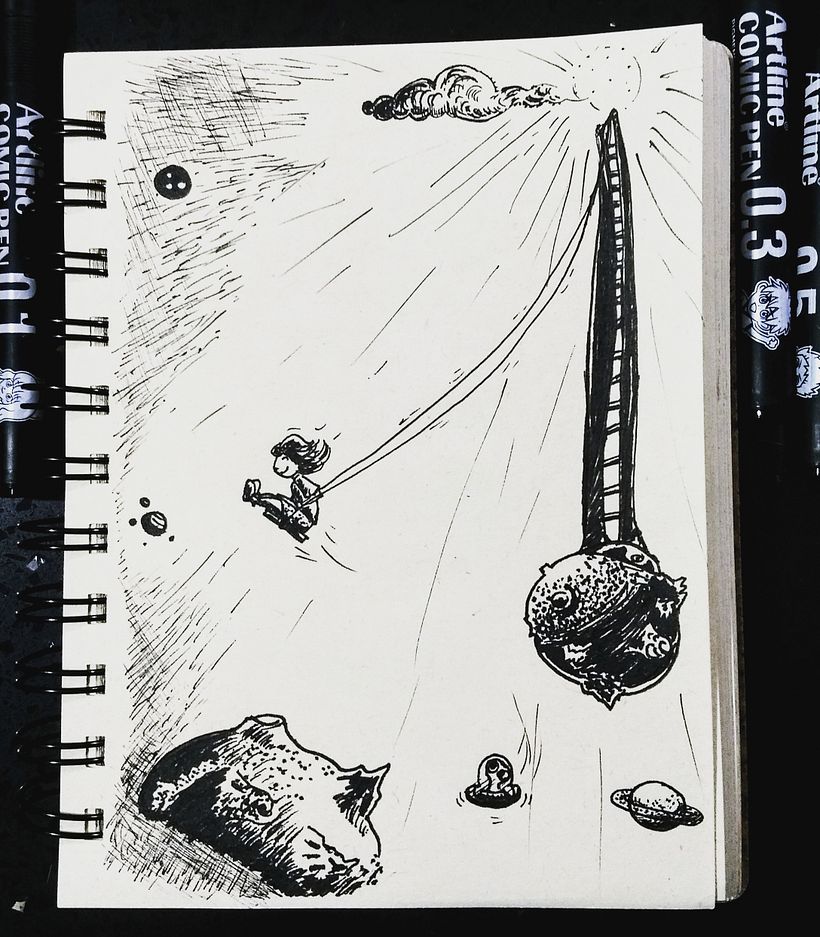 Sin sketch, garabateando...