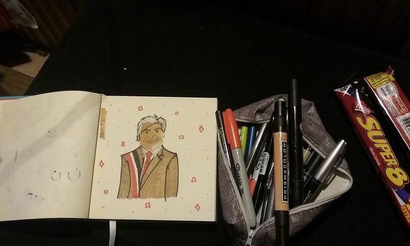 Día  2 inktober  sin cerebro 