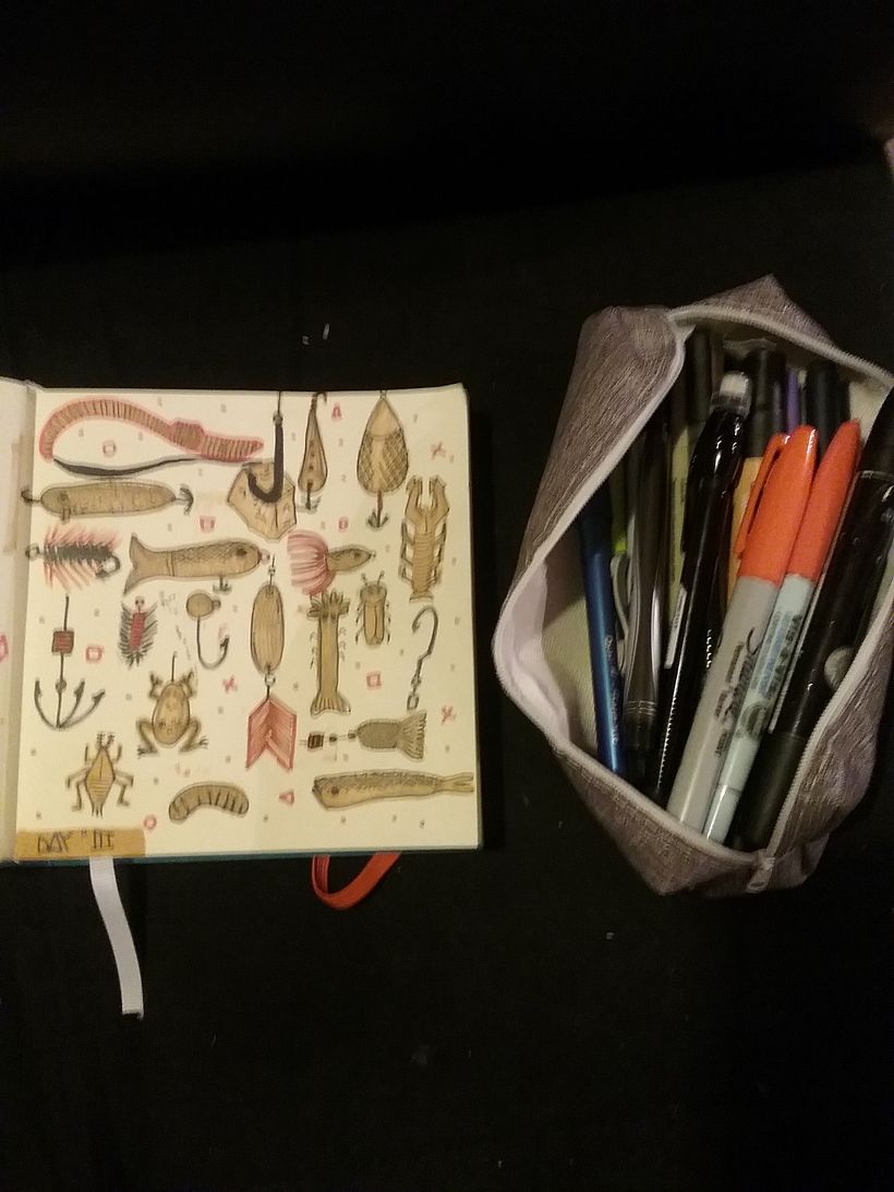 Día 3 inktober cebo