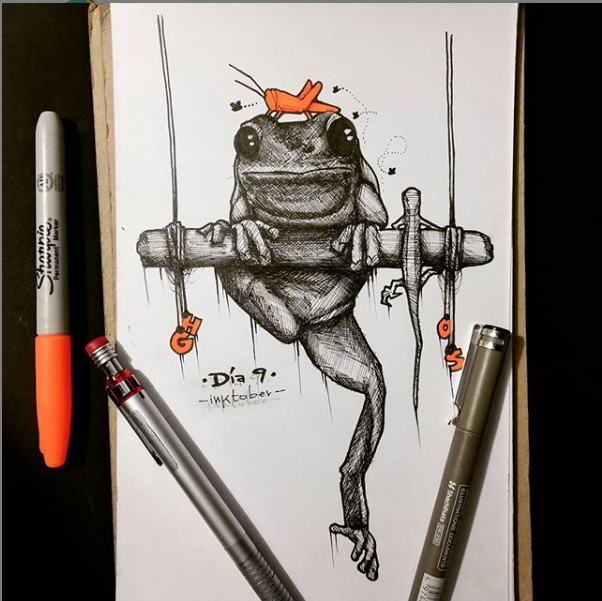 Inktober: dibuja, comparte y gana 1