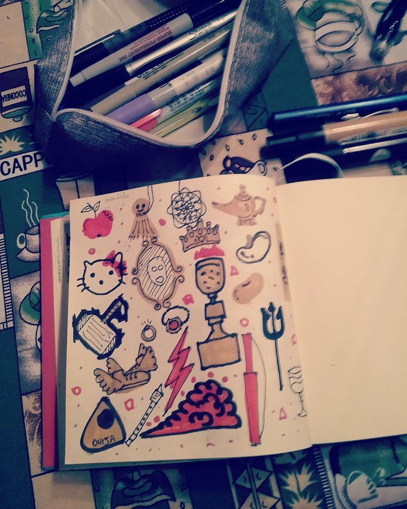 Día  inktober  encantado 