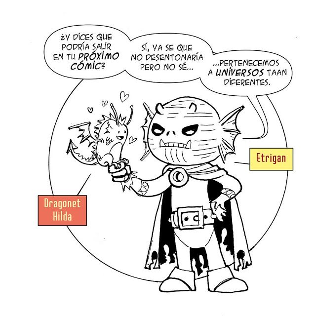 Inktober Día 12 Dragon DC kawaii