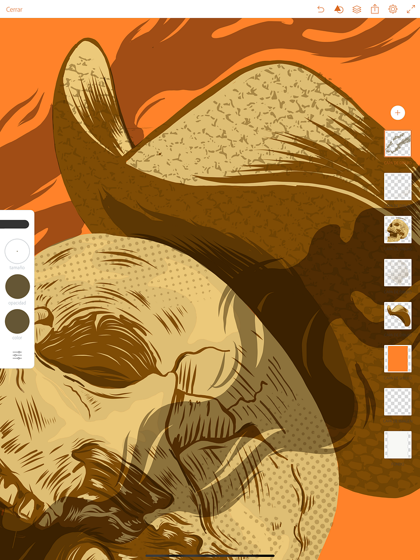 Juan Cirerol western skull 3