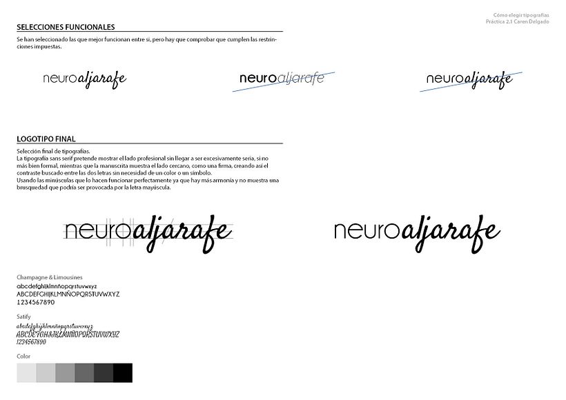 Crear un logotipo: resultado final.