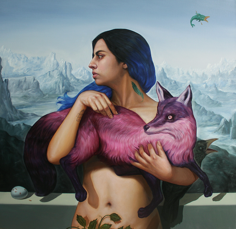  Virgo / Óleo sobre lienzo
