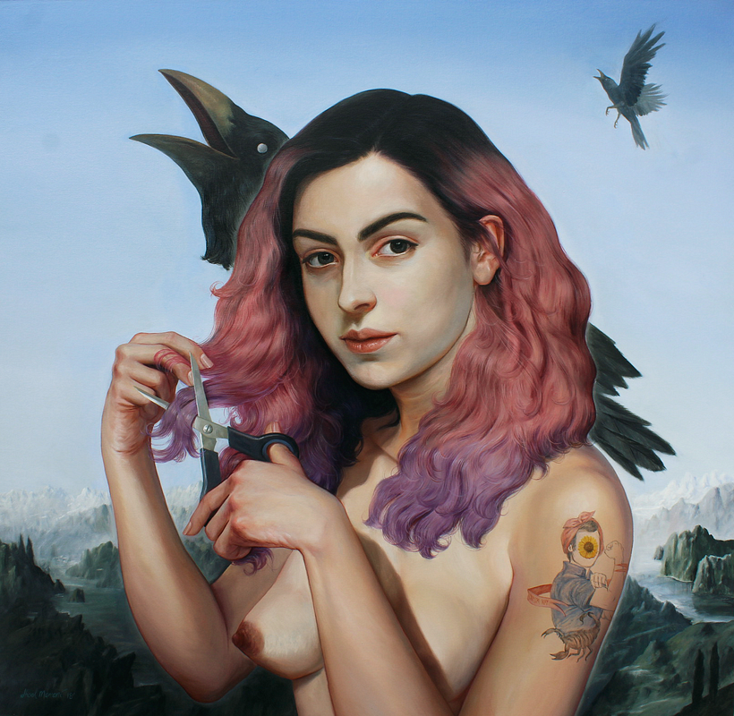 Escorpio / Óleo sobre lienzo