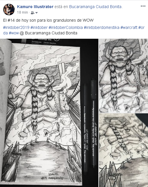 Inktober: dibuja, comparte y gana 1