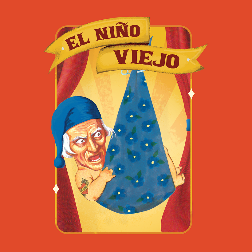 Identidad visual para Amano's Freakshow 4