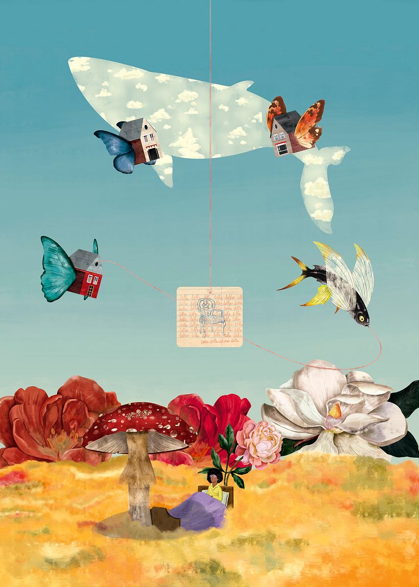 Una silla es una silla - 2018 - Pintura digital