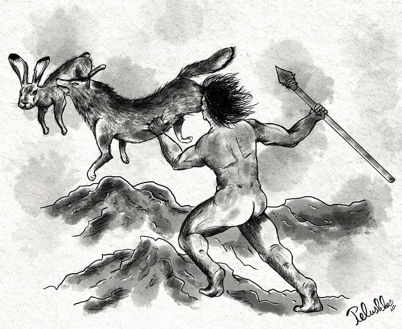 Día 16: Salvaje #inktober #inktoberdomestika 