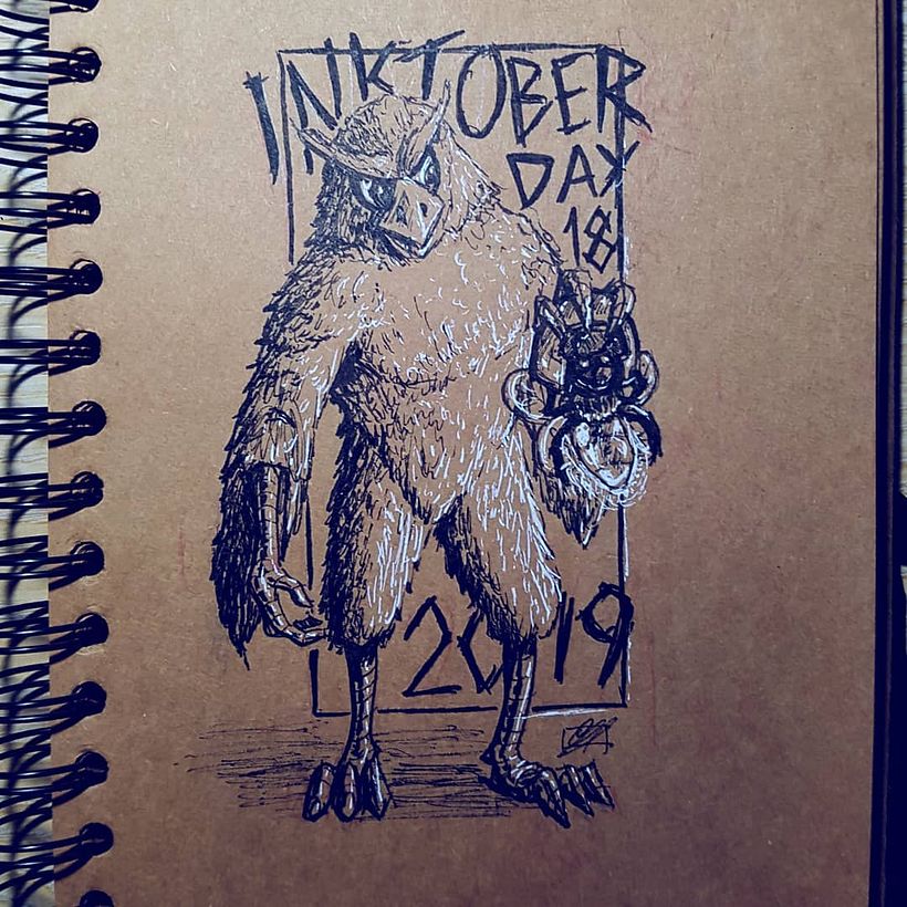 Inktober: dibuja, comparte y gana 1