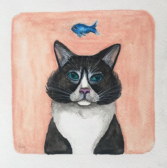 Gato de mar - 18 #inktoberdomestika