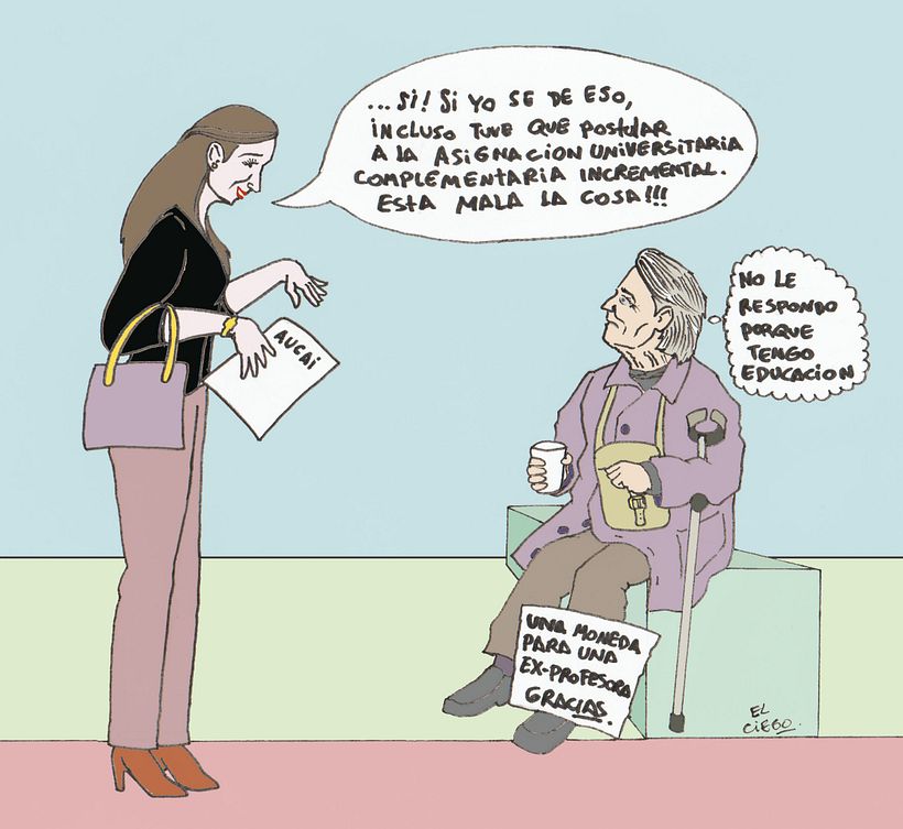 CONTEXTO: CHILE. LA HIJA DEL PRESIDENTE OBTIENE BECAS PARA LOS MAS POBRES MIENTRAS UNA PROFESORA MUERE DE HAMBRE. ES REAL! 