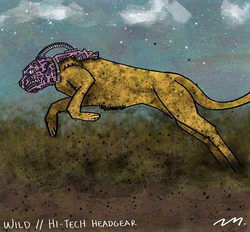 Inktober día 16 Wild