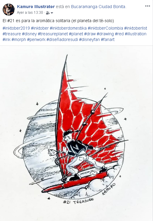 Inktober: dibuja, comparte y gana 1