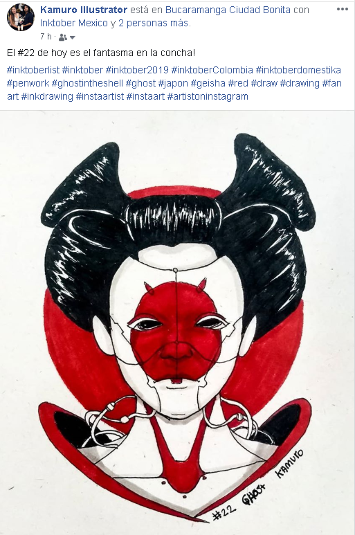 Inktober: dibuja, comparte y gana 1