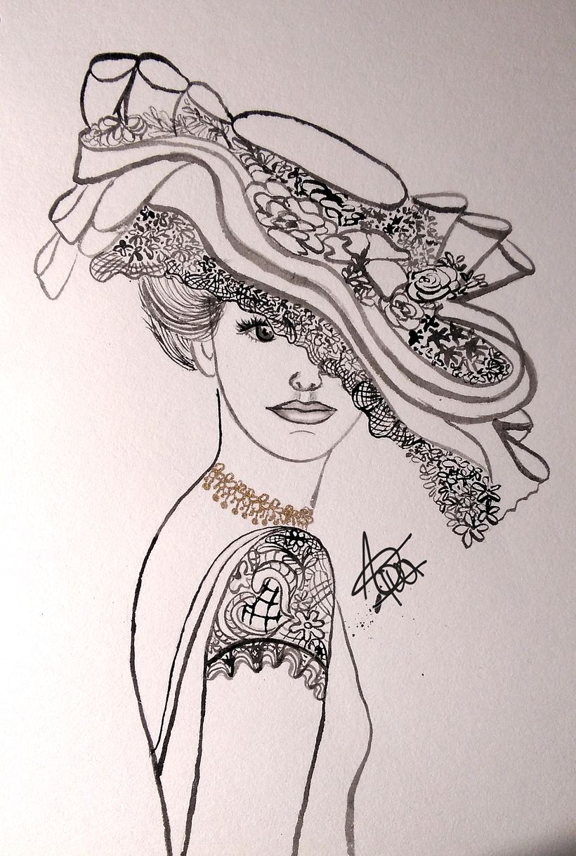 DIA 23. ANTIGUO #INKTOBER #INKTOBERDOMESTIKA