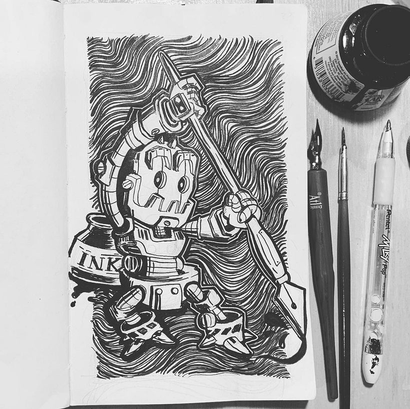 Inktober: dibuja, comparte y gana 1
