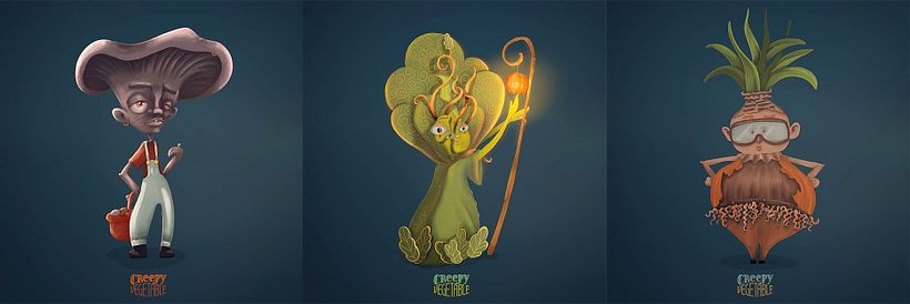 Mi Proyecto del curso: Fábrica de personajes ilustrados 0