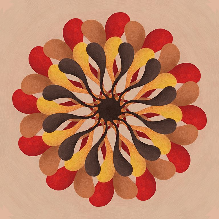 MANDALA EXPLOSIÓN - Traditional illustration