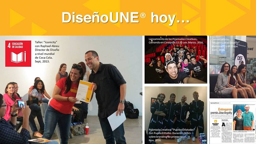 Eje 1. Desarrollo de competencias profesionales en todas las áreas del diseño, con formatos disruptivos creados por nosotros.
