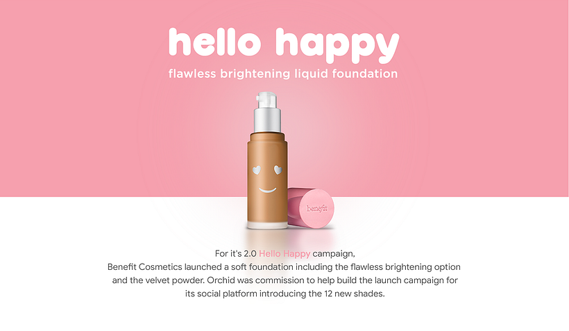 Hello Happy flawless brightening liquid foundtation 0