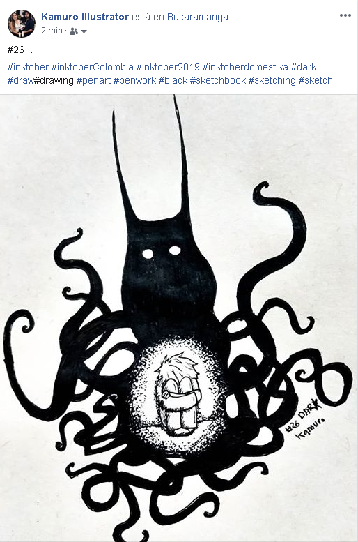 Inktober: dibuja, comparte y gana 1